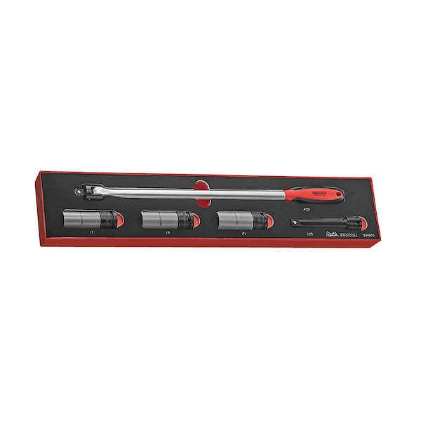 TEXW05 - 5 Piece Wheel Removal Tool Set in EVA Tray